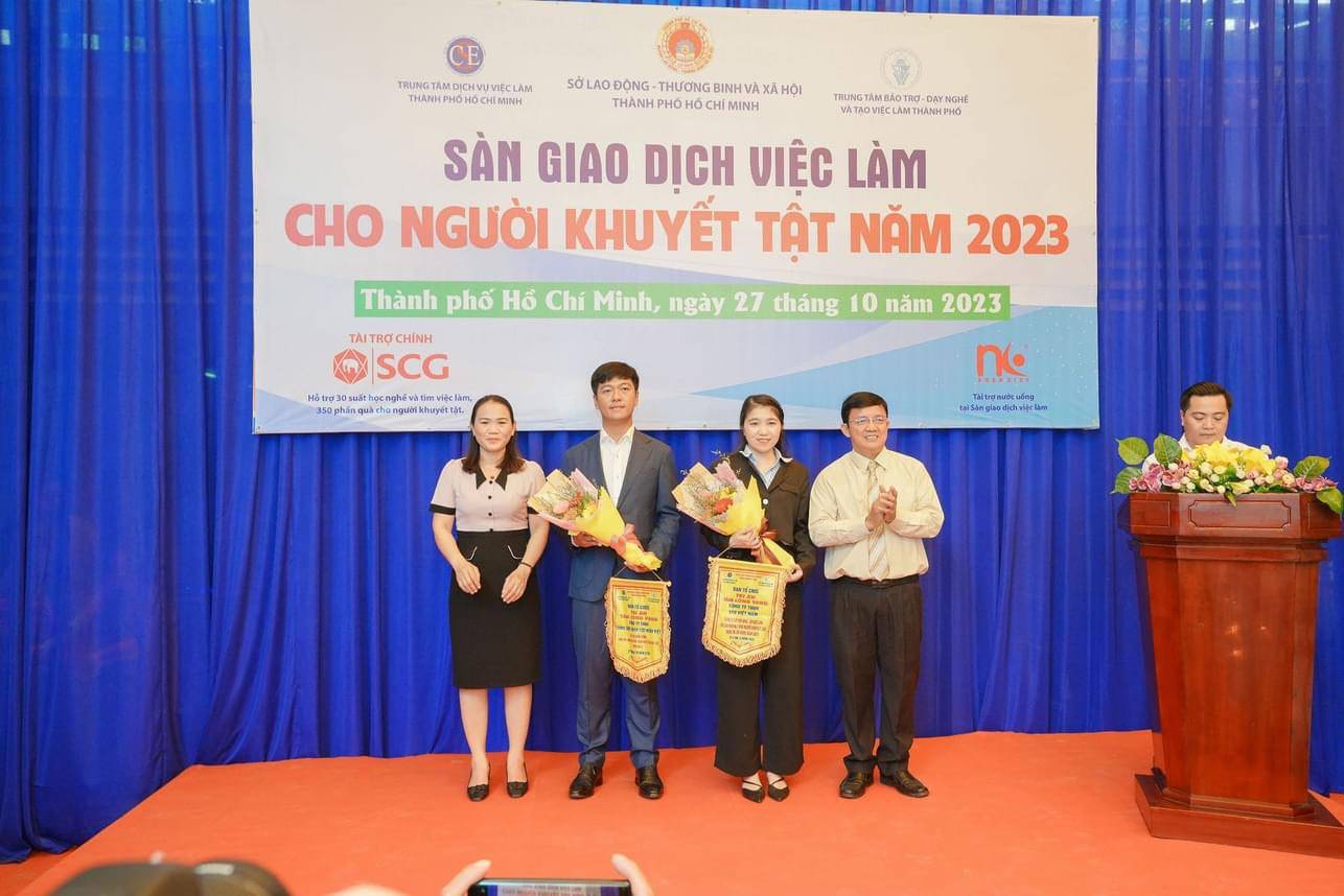 NHÂN KIỆT THAM GIA CHƯƠNG TRÌNH SÀN GIAO DỊCH VIỆC LÀM TỔ CHỨC CHO NGƯỜI TẬT NĂM 2023