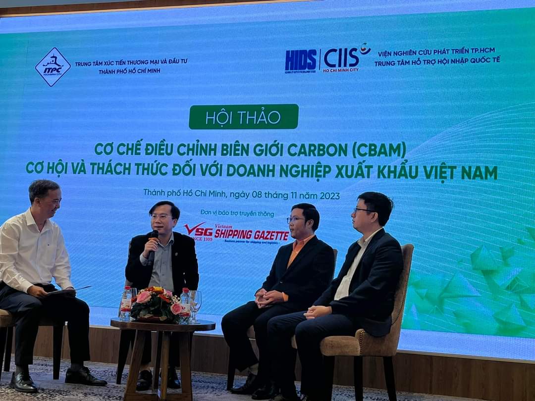 CÔNG TY TNHH CUNG ỨNG NHÂN LỰC NHÂN KIỆT THAM GIA HỘI THẢO "CƠ CHẾ ĐIỀU CHỈNH BIÊN GIỚI CARBON (CBAM): CƠ HỘI VÀ THÁCH THỨC ĐỐI VỚI DOANH NGHIỆP XUẤT KHẨU VIỆT NAM"